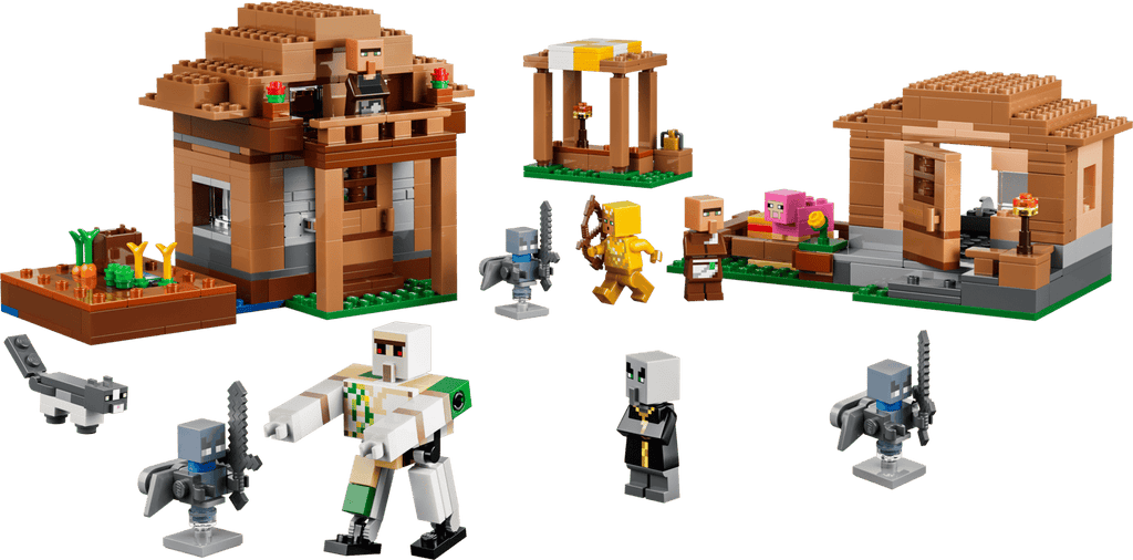 21596 Lego Minecraft Attaque au village de l'Évocateur