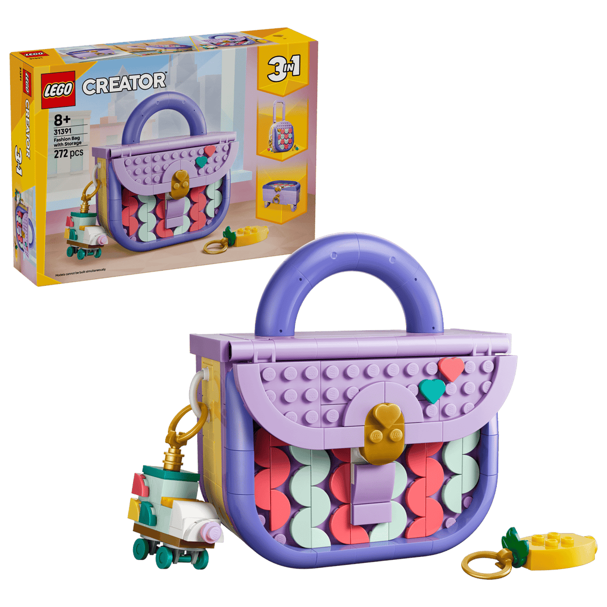 31391 Lego Creator Sac à main Art Fashion avec tiroir