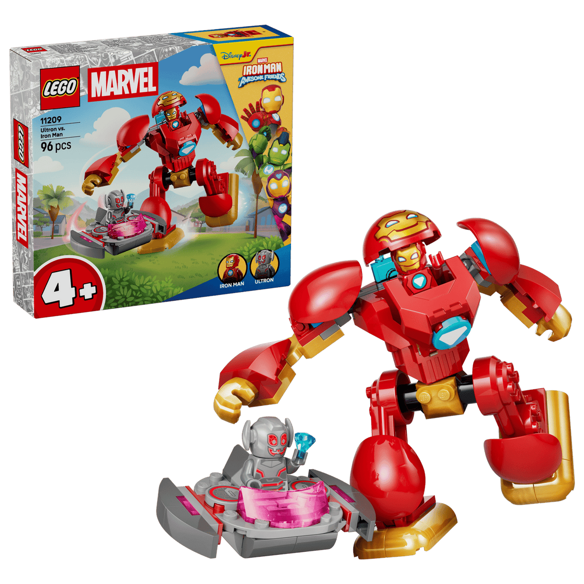11209 Lego Marvel Super-héros Ultron contre Iron Man