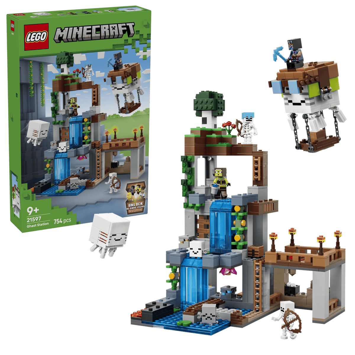 21597 Lego Minecraft Station de Ghast