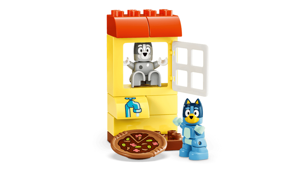 10469 Lego Duplo Pizzaiolo avec Muffin et Bluey