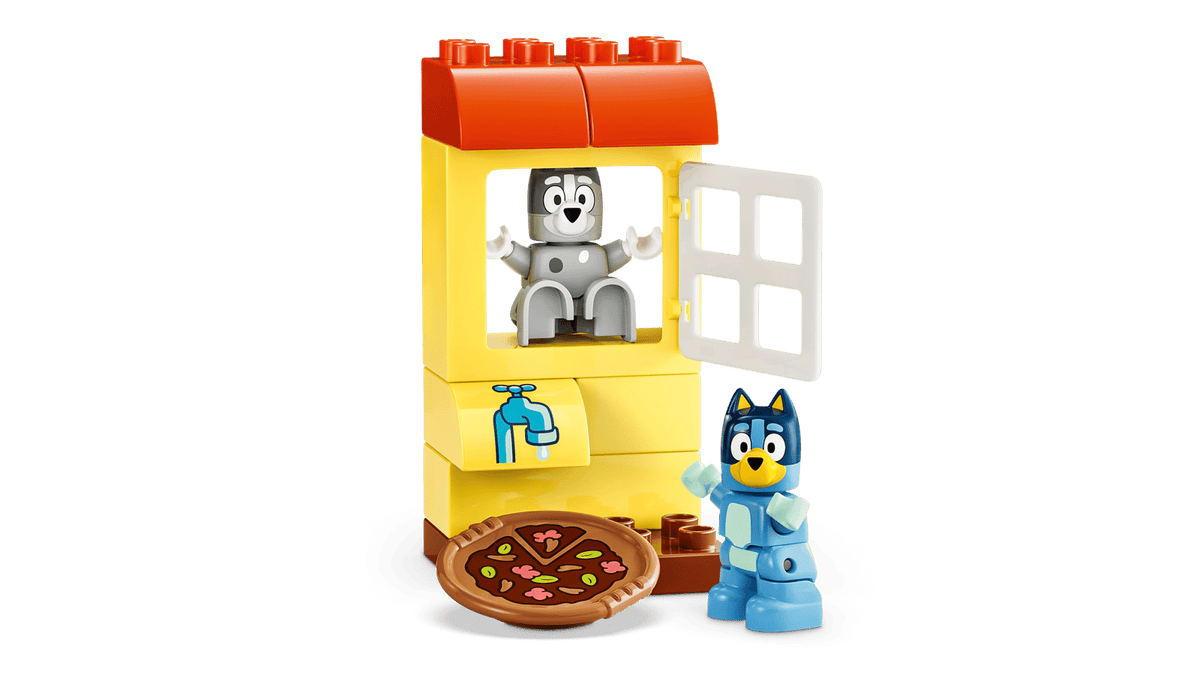 10469 Lego Duplo Pizzaiolo avec Muffin et Bluey