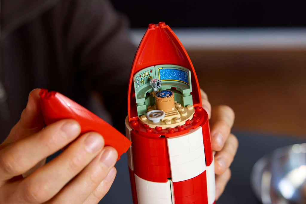 21367 LEGO Ideas Ensemble de collection Razzo Lunare di Tintin