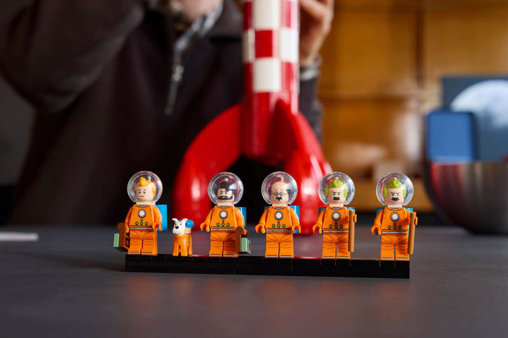 21367 LEGO Ideas Ensemble de collection Razzo Lunare di Tintin