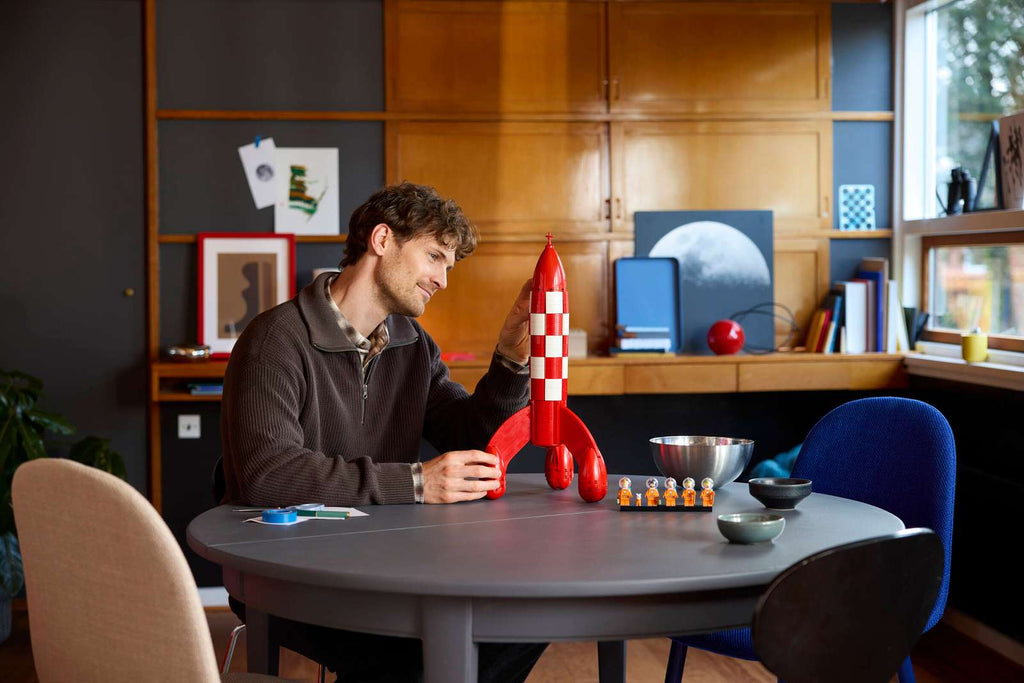 21367 LEGO Ideas Ensemble de collection Razzo Lunare di Tintin