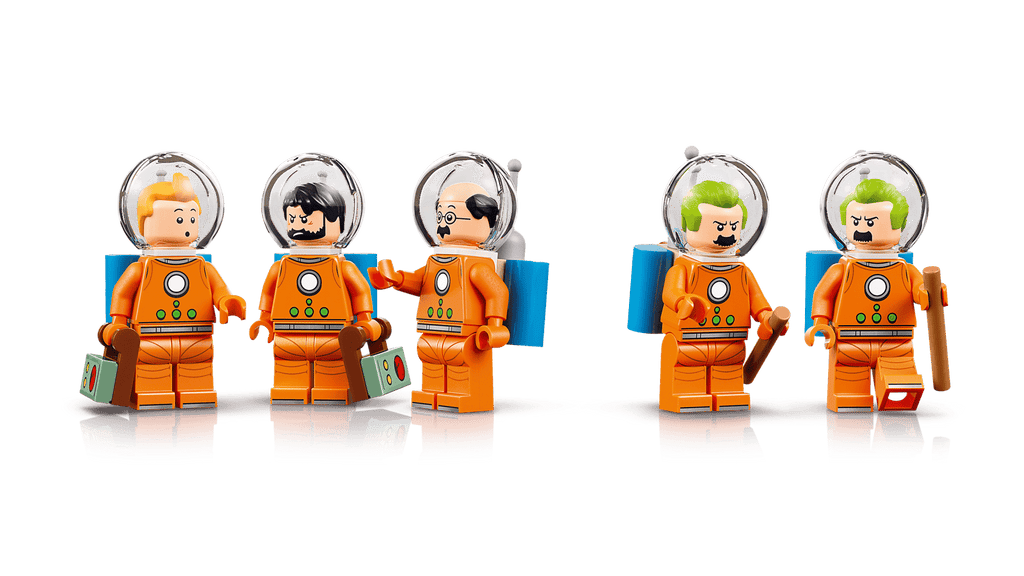 21367 LEGO Ideas Ensemble de collection Razzo Lunare di Tintin