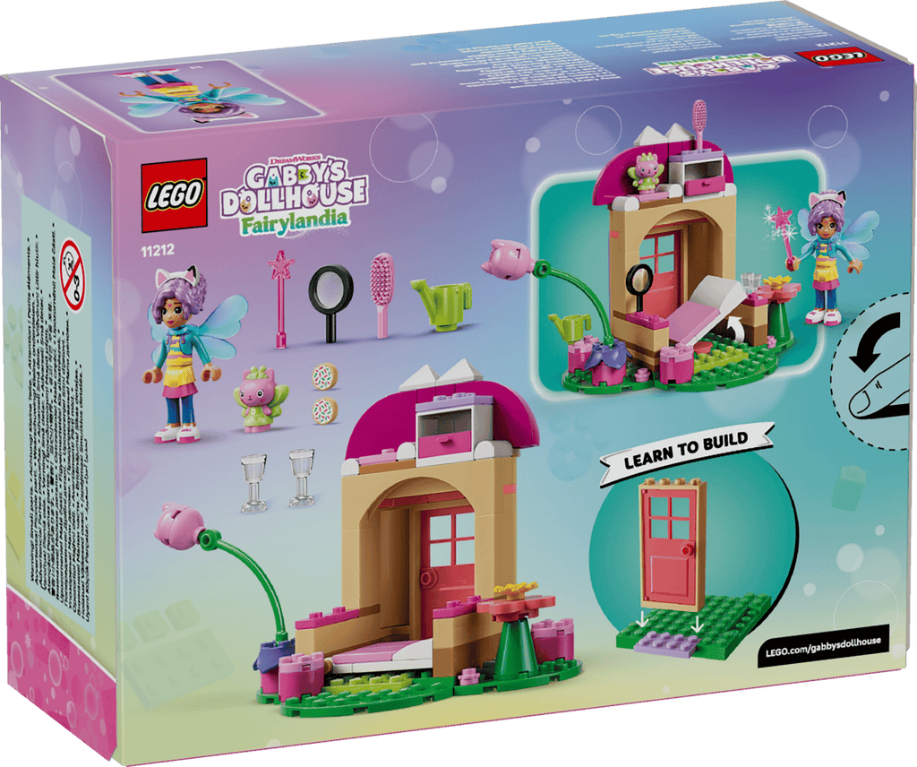 11212 Lego La Maison magique de Gabby : la maison dans le jardin de Gattina Fatina