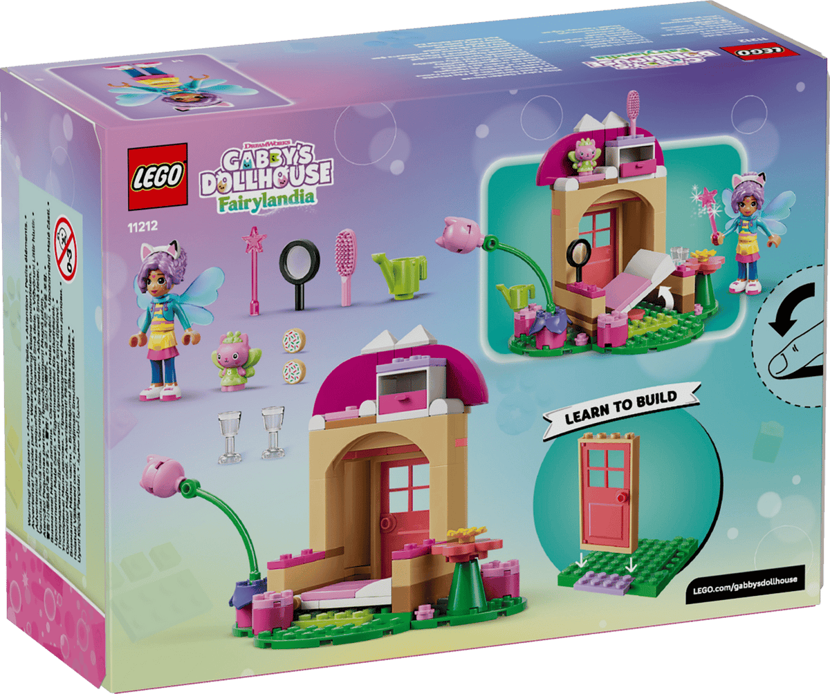 11212 Lego La Maison magique de Gabby : la maison dans le jardin de Gattina Fatina