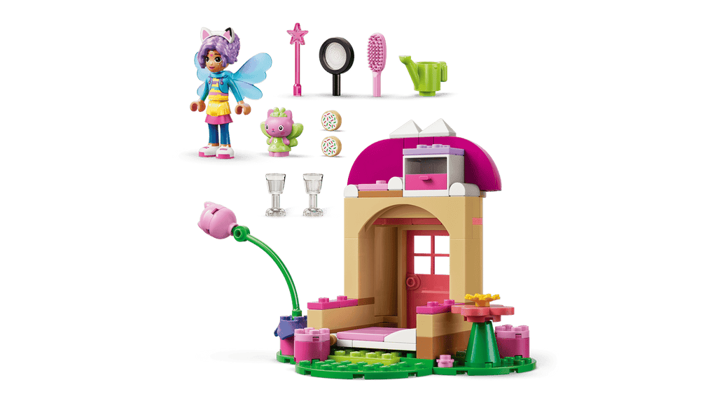 11212 Lego La Maison magique de Gabby : la maison dans le jardin de Gattina Fatina