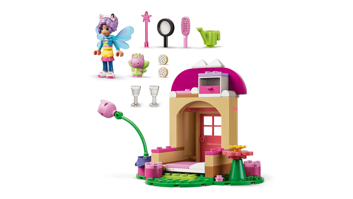 11212 Lego La Maison magique de Gabby : la maison dans le jardin de Gattina Fatina