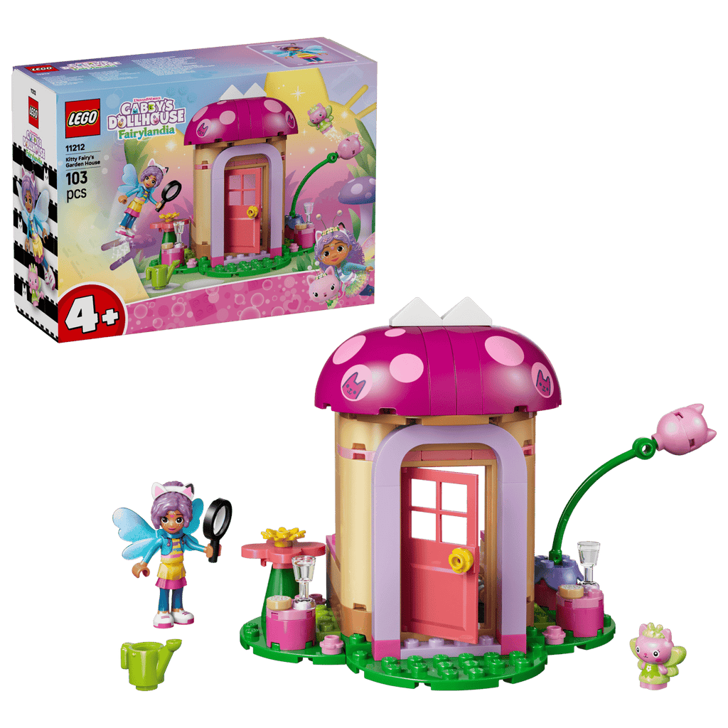 11212 Lego La Maison magique de Gabby : la maison dans le jardin de Gattina Fatina