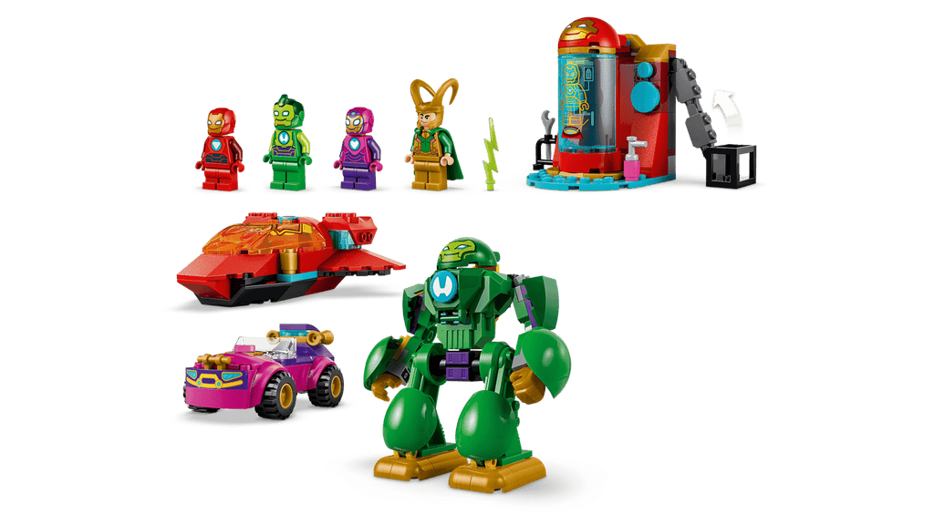 11211 Lego Marvel Super-héros Loki contre l'équipe Iron Man