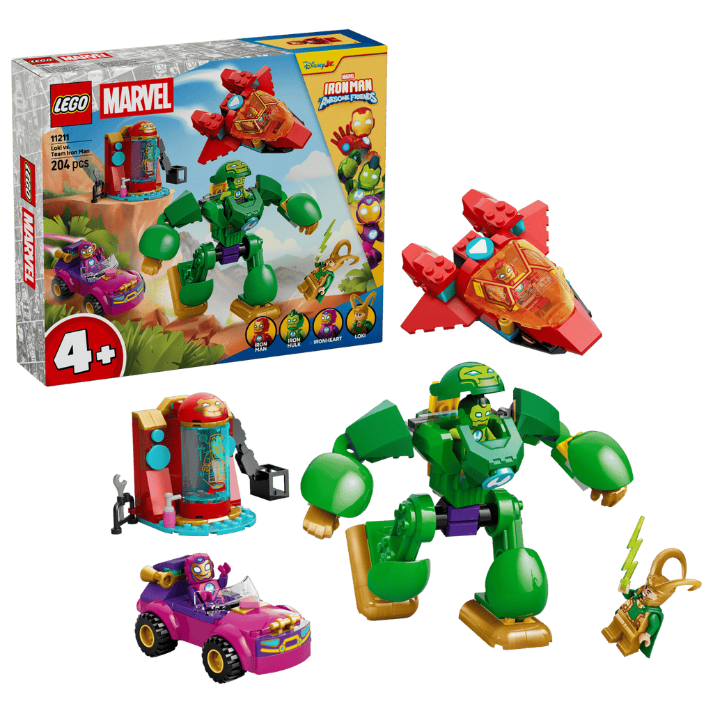 11211 Lego Marvel Super-héros Loki contre l'équipe Iron Man