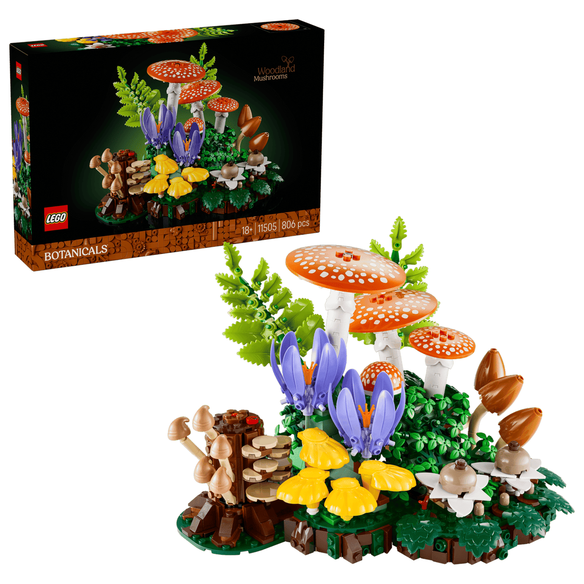 11505 Lego Botanicals Champignons de la forêt
