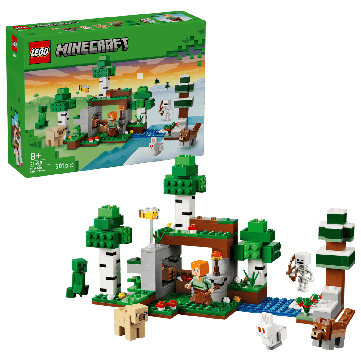 21593 Lego Minecraft Aventure de la première nuit