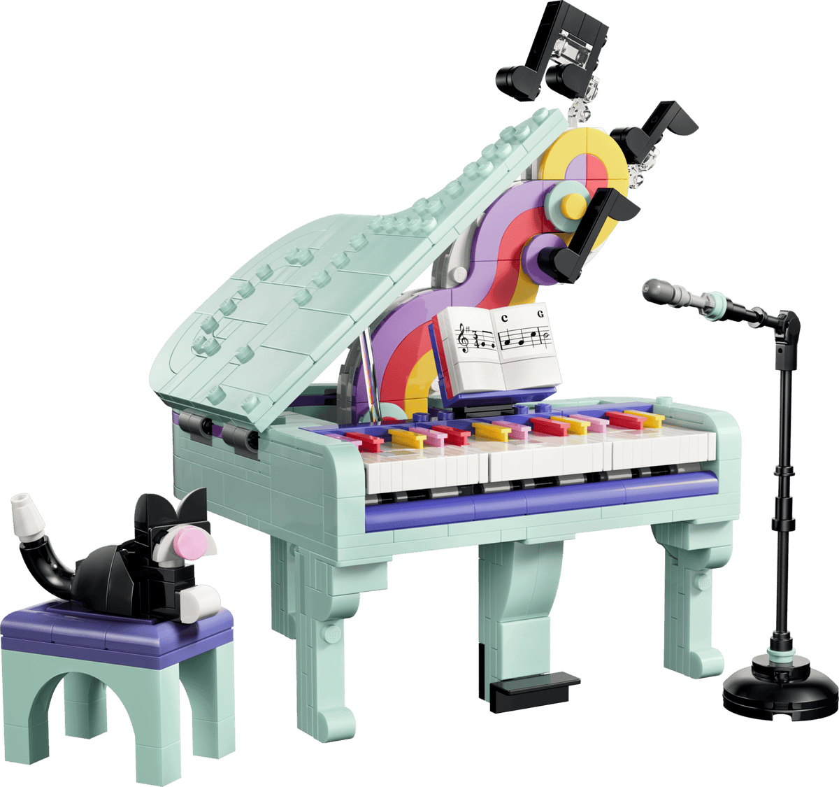 31392 Lego Creator Piano décoratif avec chat