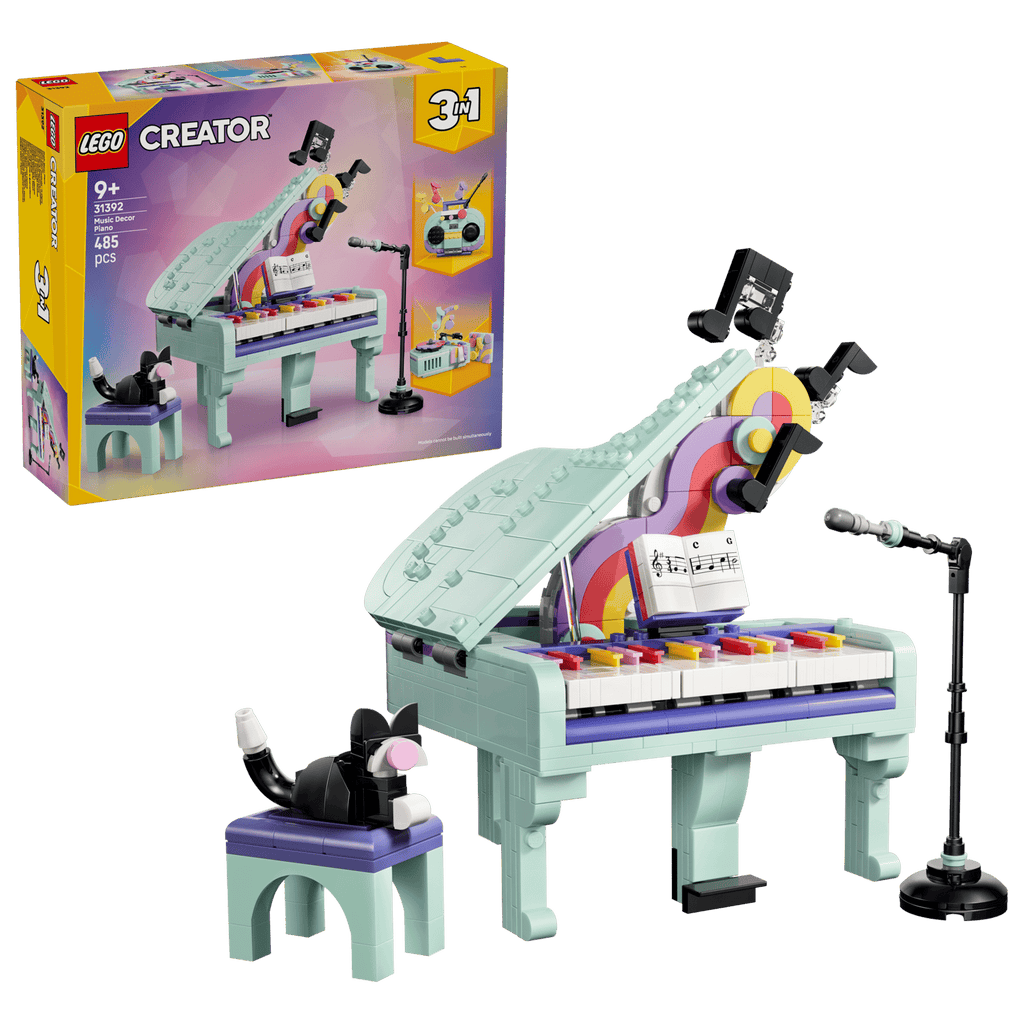 31392 Lego Creator Piano décoratif avec chat