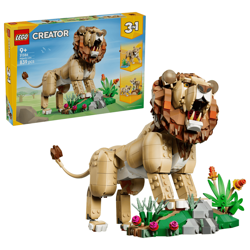 31386 Lego Creator Animaux sauvages : Lion Majestueux