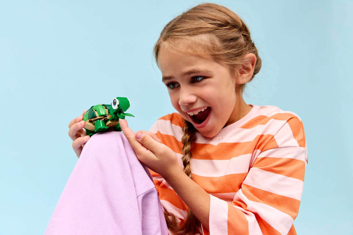 31377 LEGO Creator Tortue avec fleur de nénuphar