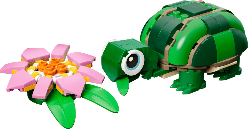 31377 LEGO Creator Tortue avec fleur de nénuphar