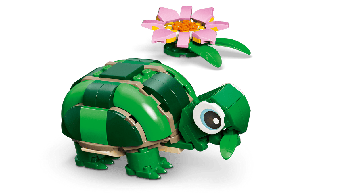 31377 LEGO Creator Tortue avec fleur de nénuphar
