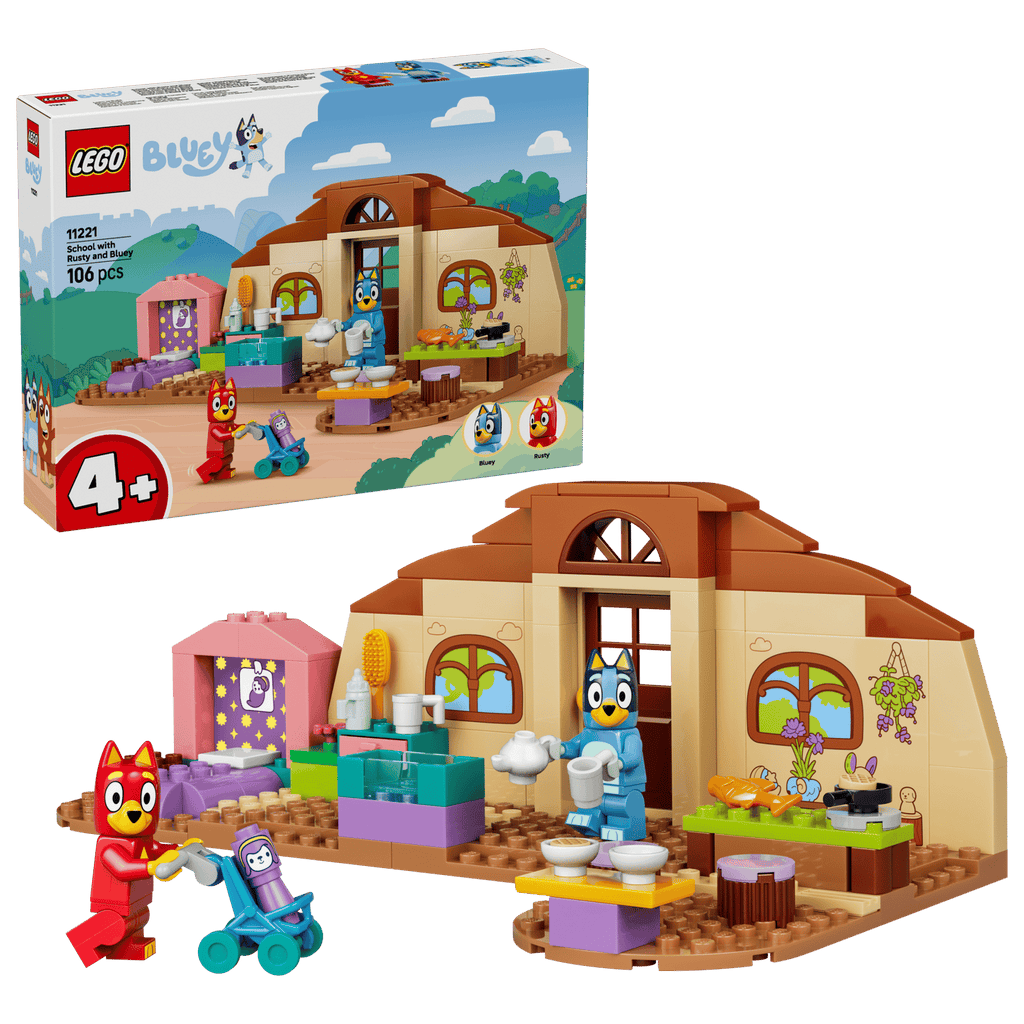 11221 Lego Bluey À l'école avec Rusty et Bluey