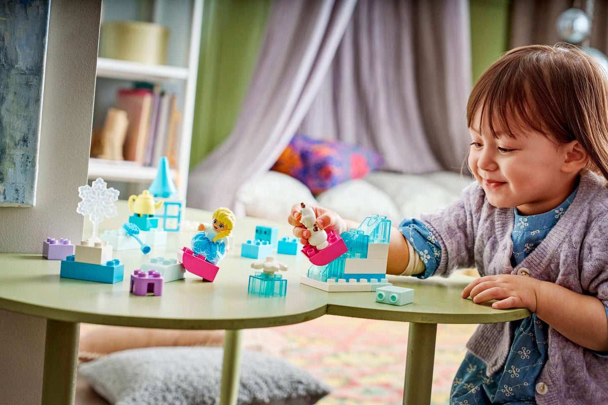 10462 Lego Duplo Boîte créative de La Reine des Neiges avec Elsa et Olaf