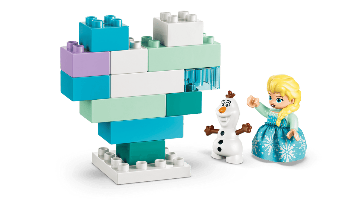 10462 Lego Duplo Boîte créative de La Reine des Neiges avec Elsa et Olaf