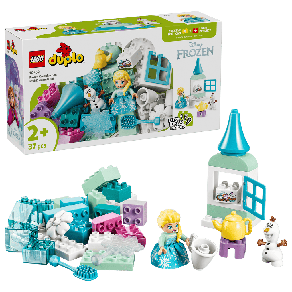 10462 Lego Duplo Boîte créative de La Reine des Neiges avec Elsa et Olaf