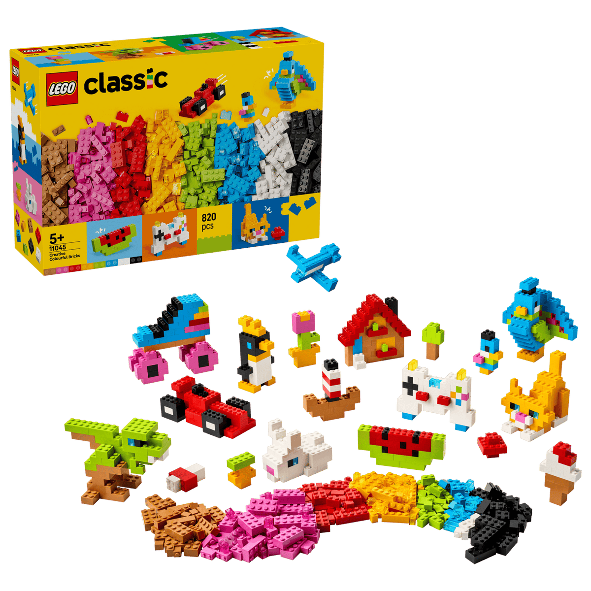11045 Lego Classic Briques colorées créatives