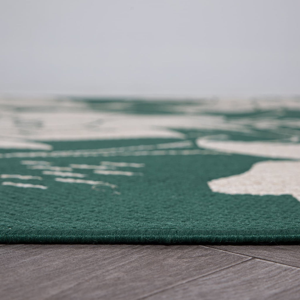 World Rug Gallery Palm Collection 7'10 x10'