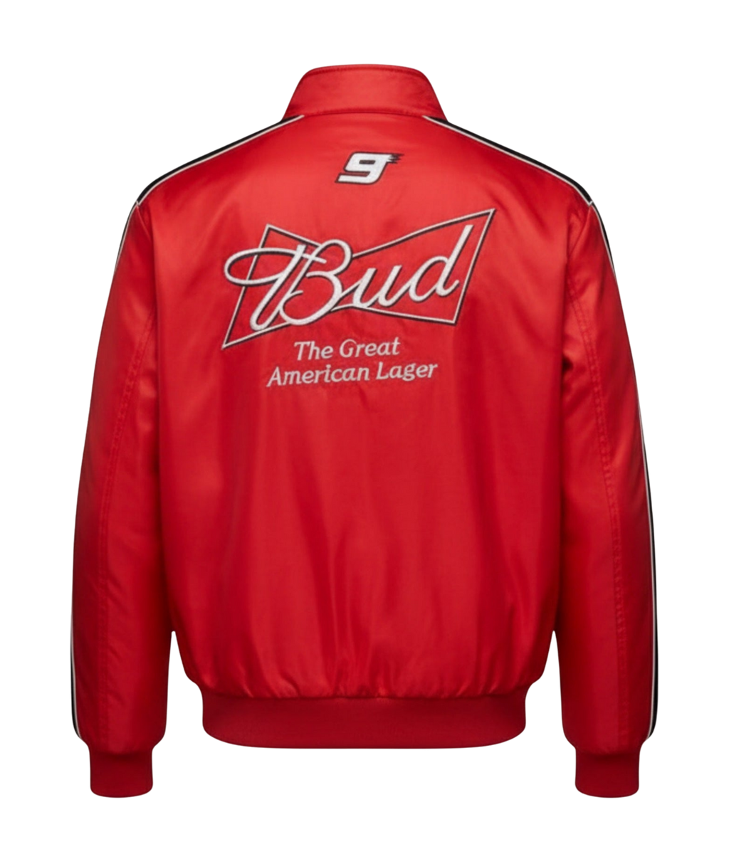 Budweiser Racing Vintage Jacket - NASCAR Red Edition