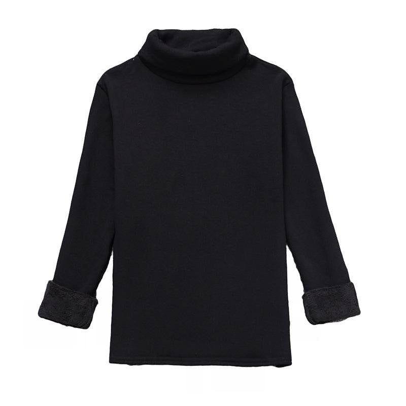 Lila | Elegantes Rollkragentop