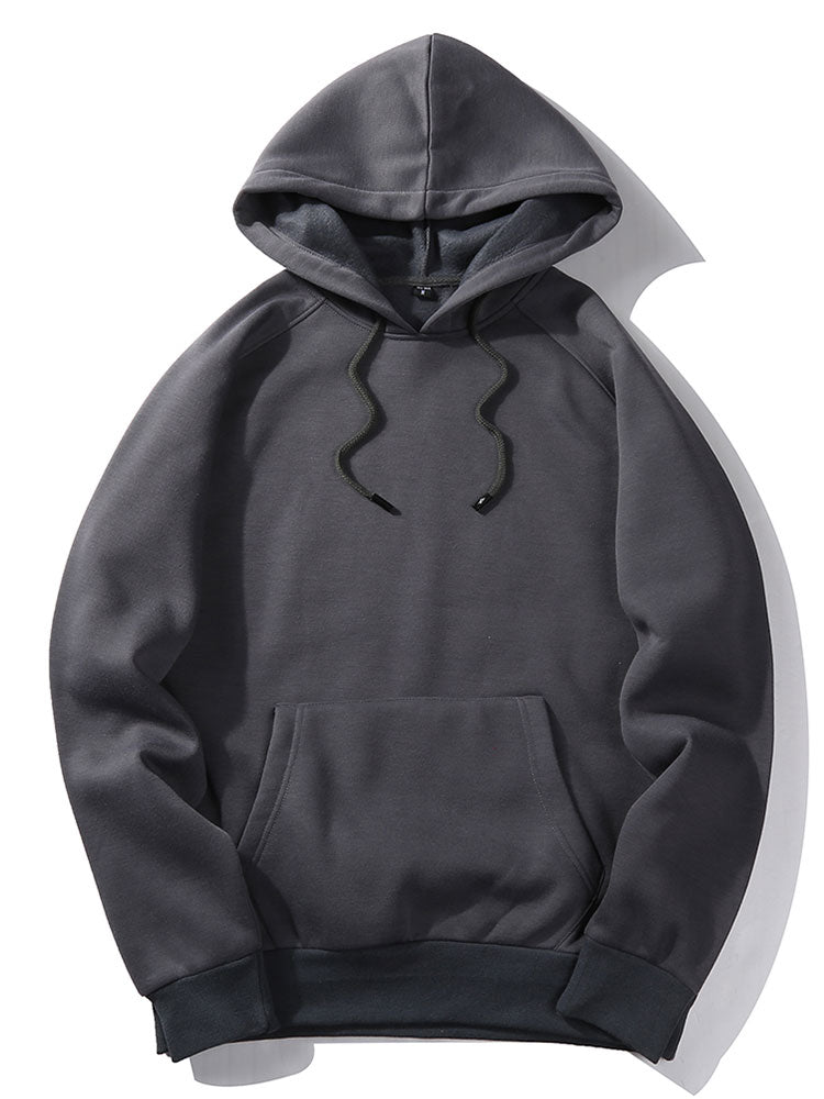 Kapuzenpullover mit Schriftzug auf dem Rücken