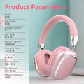B35 Over-Ear Headphones with Bluetooth 5.3, 40mm Drivers, 90-Degree Rotating Earcups and Five Color or Storage Sets