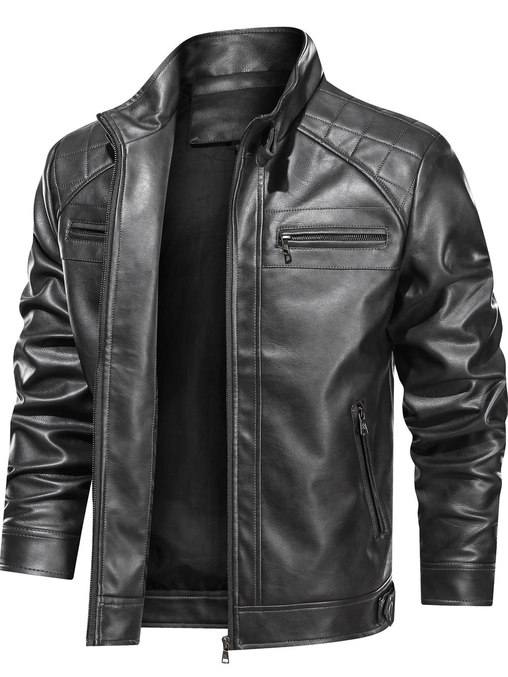 Rafael | Zip-Up Biker Jacket