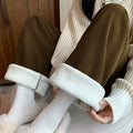 Lena | Weite Hose mit Fleecefutter