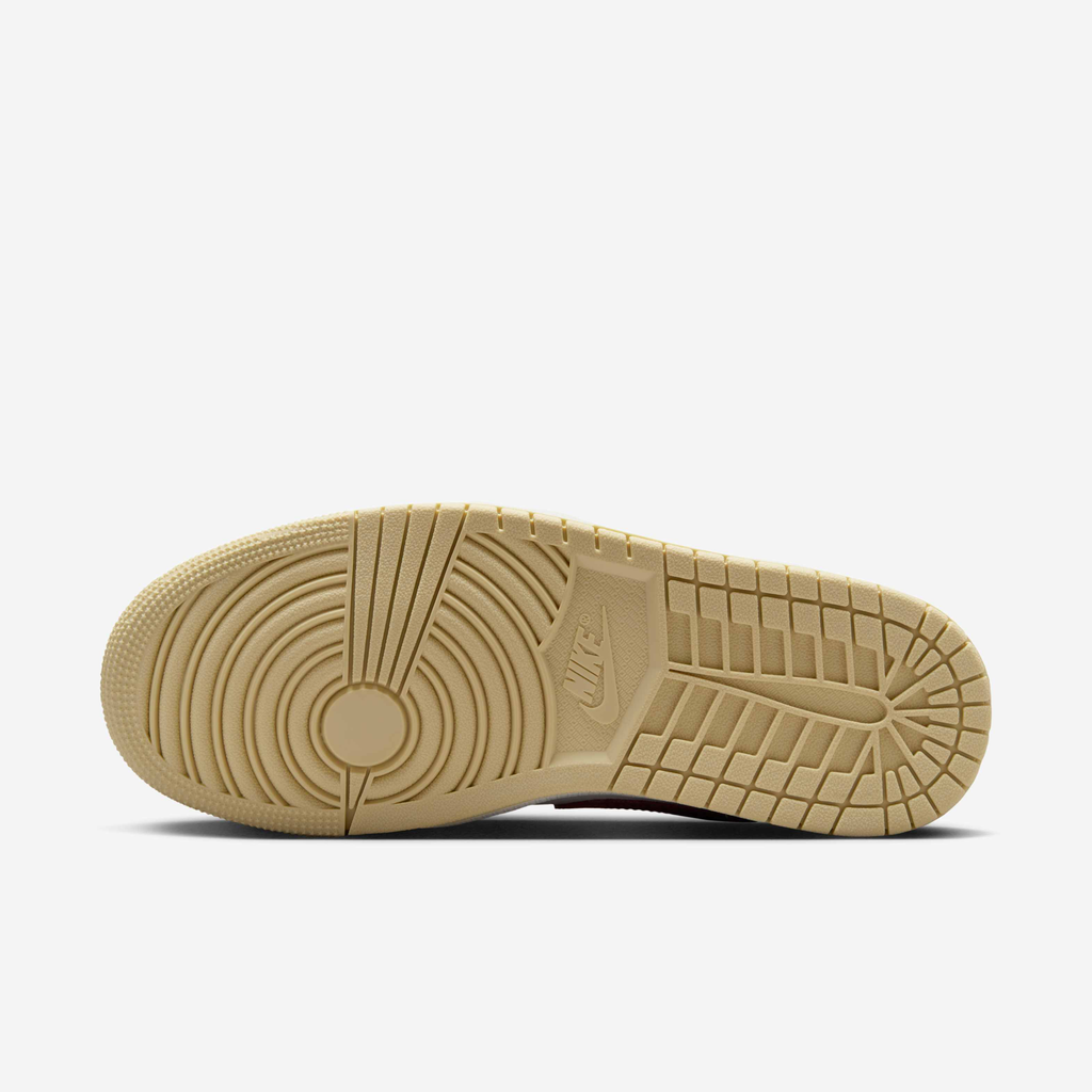 Air Jordan Womens Retro 1 Low CE 'Desert Khaki Red Sepia'