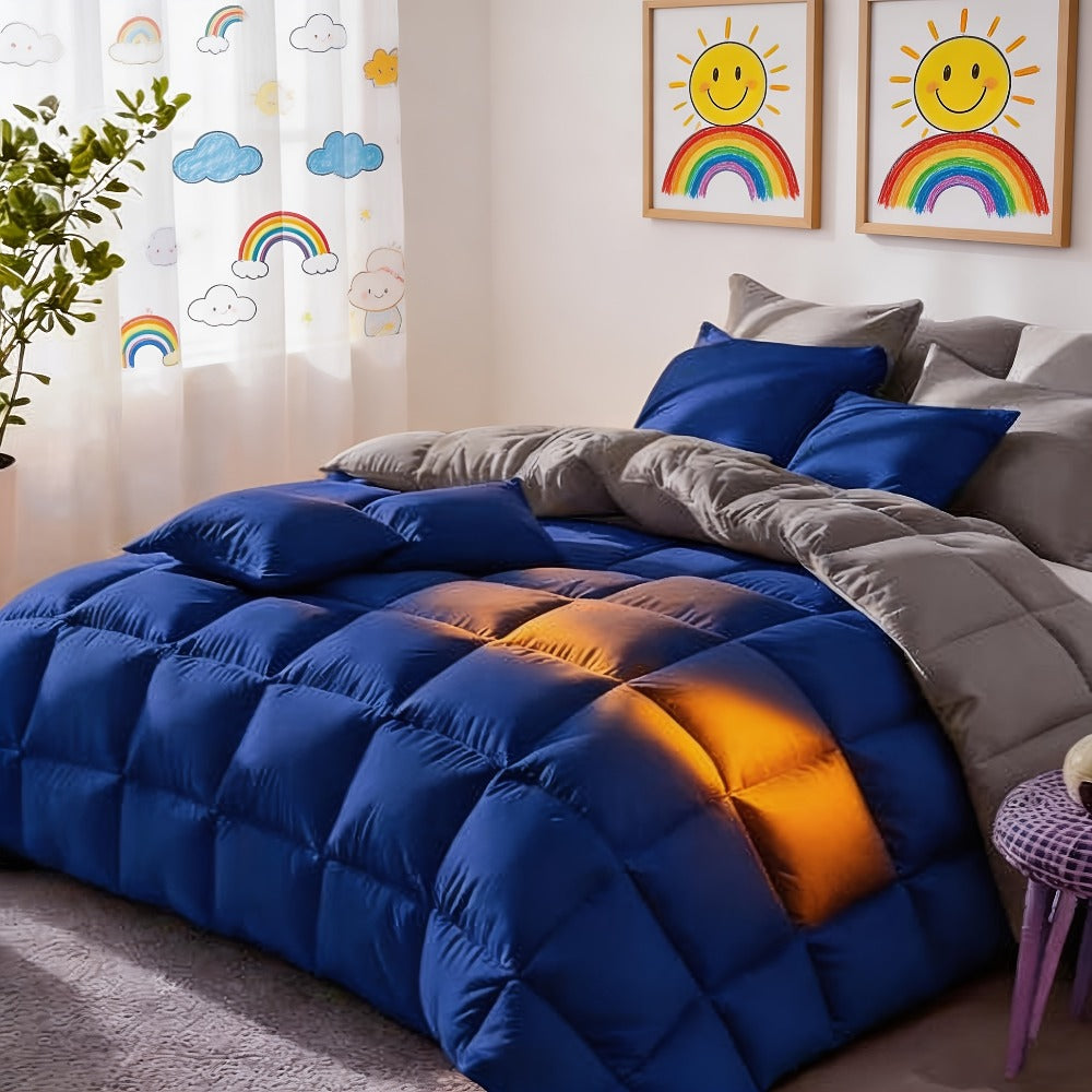 Bed in a Bag Full Queen and King Comforter Set in Soft Satin-Like Fabric (7 Piece)