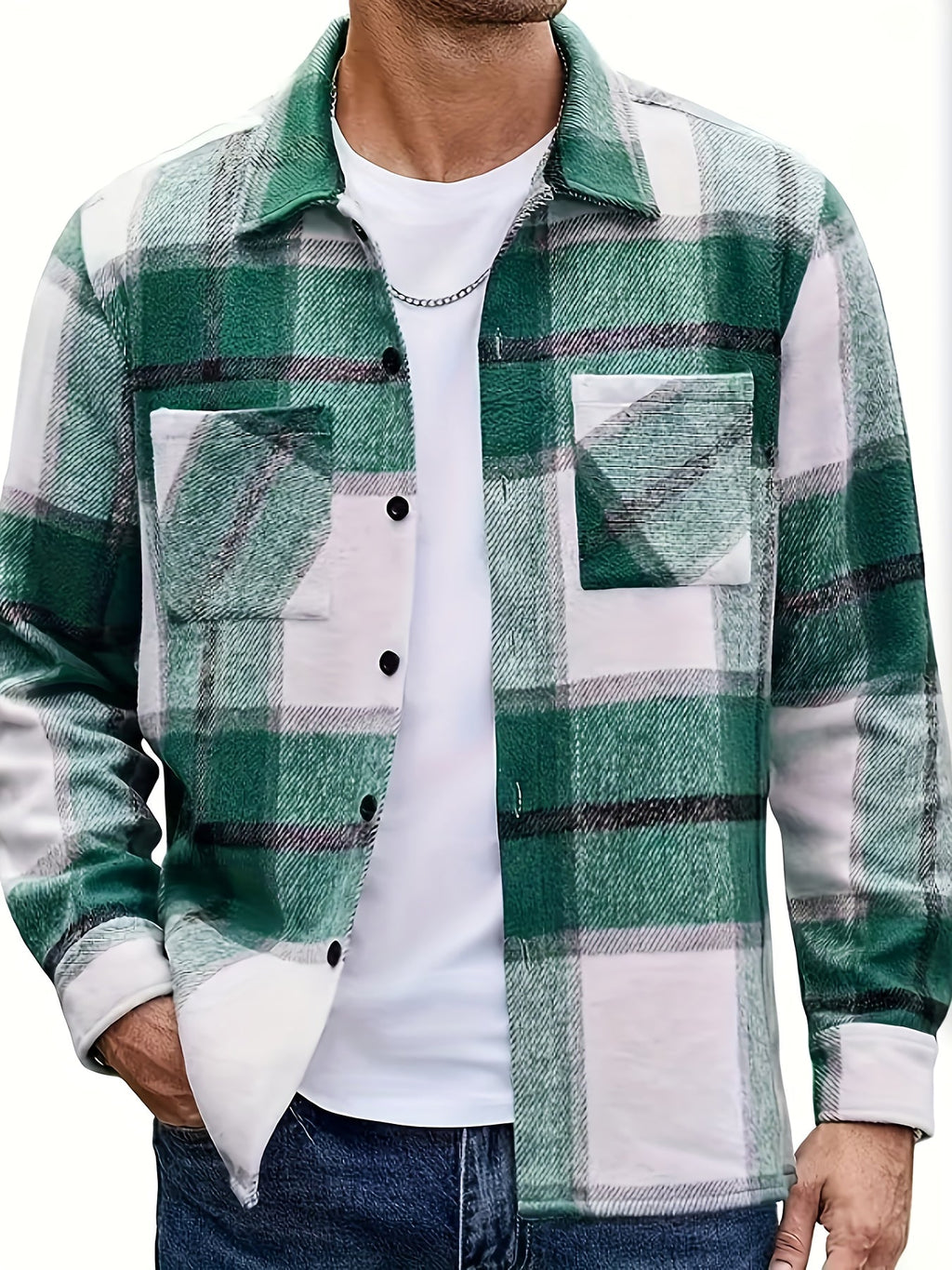 Wade | Rugged Checked Overshirt