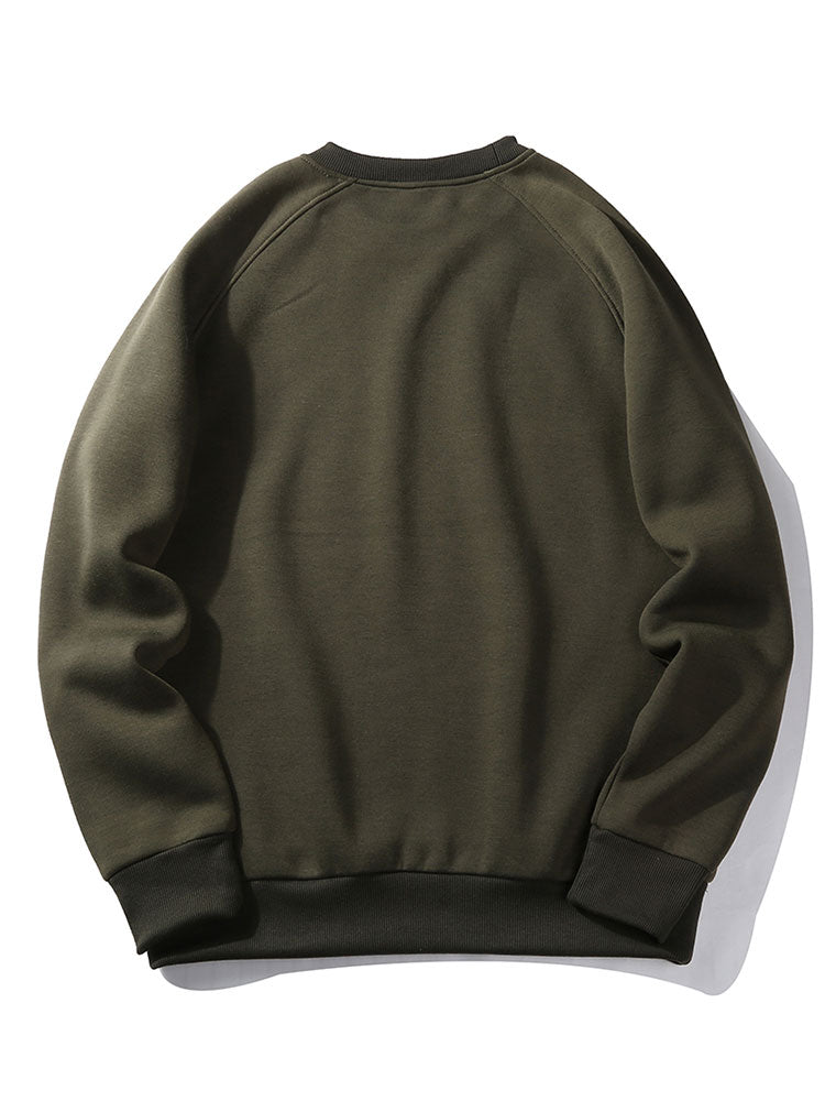 LA Letter Print Sweatshirt