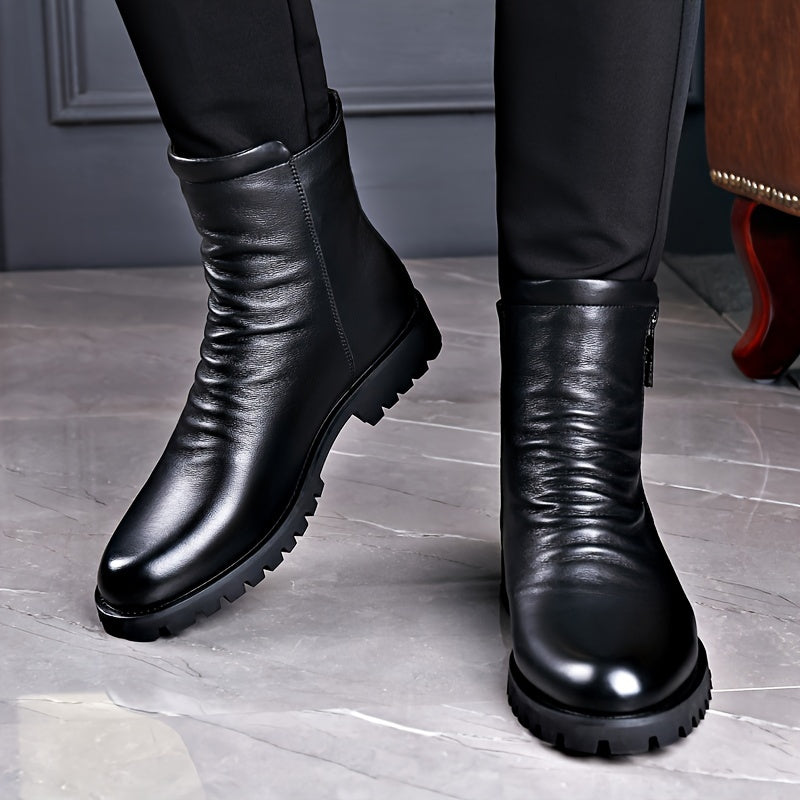 Carson | Elegante Stiefel mit seitlichem Reißverschluss