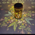 Solar Garden Lights IP65 Pattern Lantern with Hummingbird, Sunflower or Butterfly Designs for Yard Decor