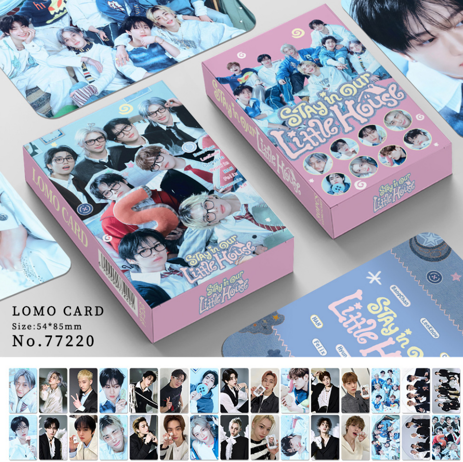 STAY In Our Little House Photocards 50 PCS - Stray Kids merch