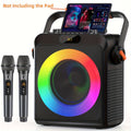 Karaoke Machine, JYX T19-T for Adults 2 Microphones & RGB Light Show, Wireless Bluetooth Speaker