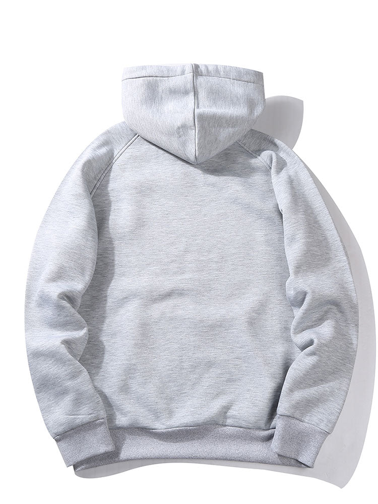 Kapuzenpullover mit New York-Flaggen-Print