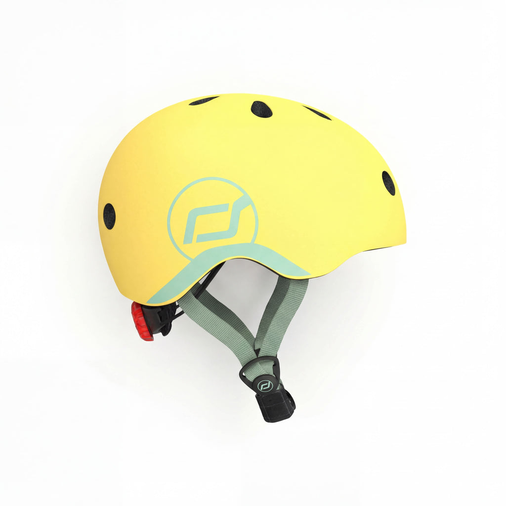 Scoot & Ride Kids XXS Adjustable Safety Helmet with LED Light, Ages 1-5 Years