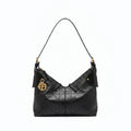 Dior Toujours Bag Large – Black Macrocannage Crinkled Calfskin Gold CD Charm