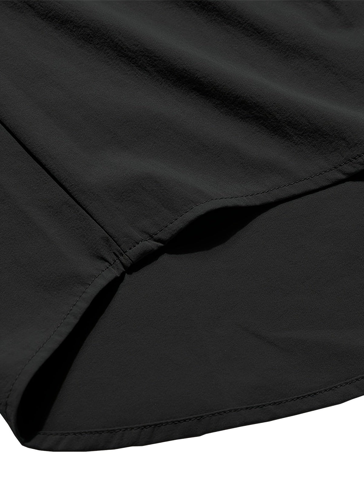Hollis | Utility-Langarm-Cargoshirt