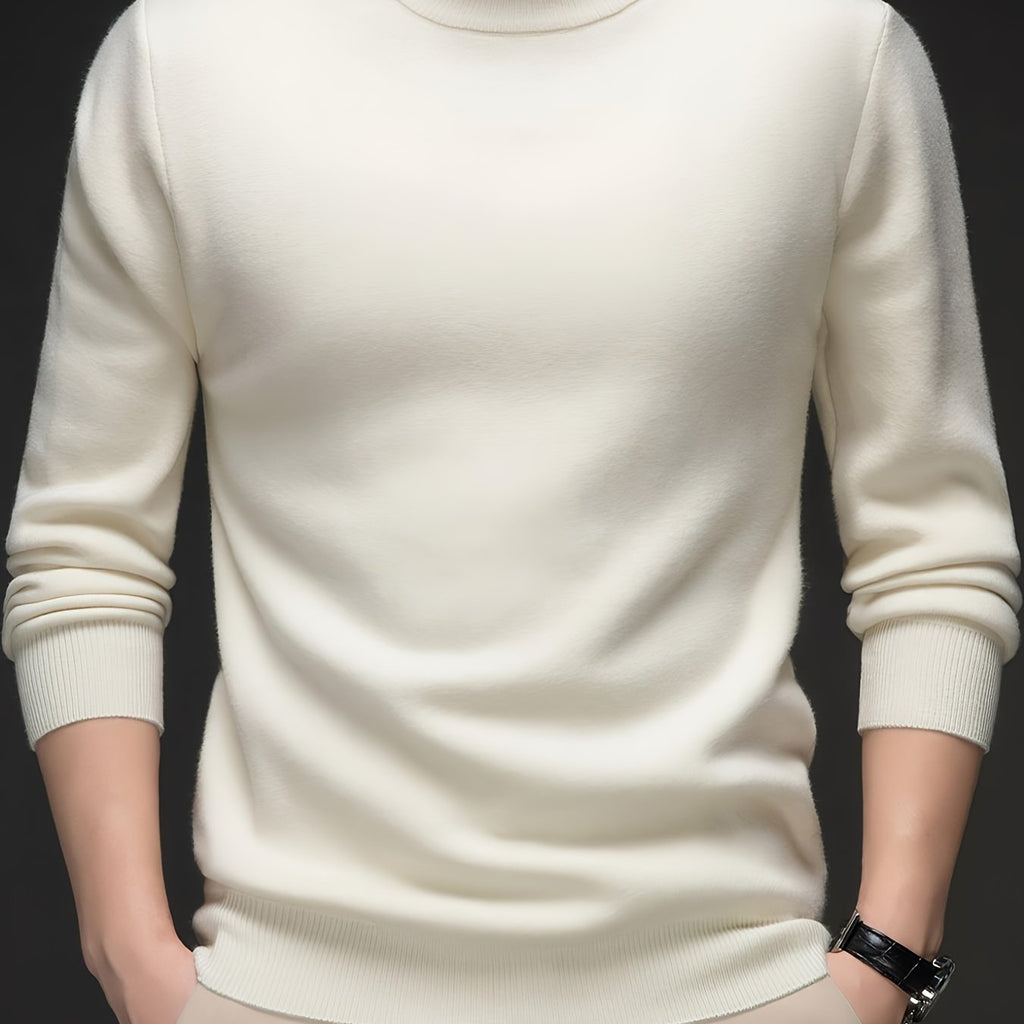 Tobias | Refined High-Neck Sweater